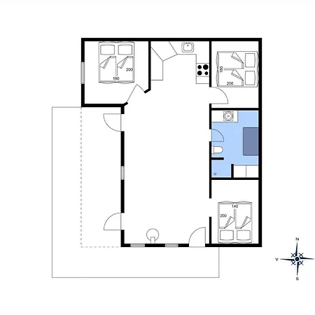 Сasa de vacaciones Ln1231-hjorring-norlev-strandvej-459 Hjørring